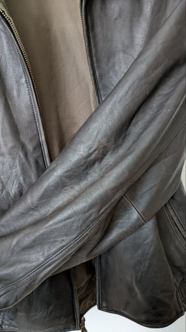 レザージャケット リバーシブル 40 90s ヴィンテージ