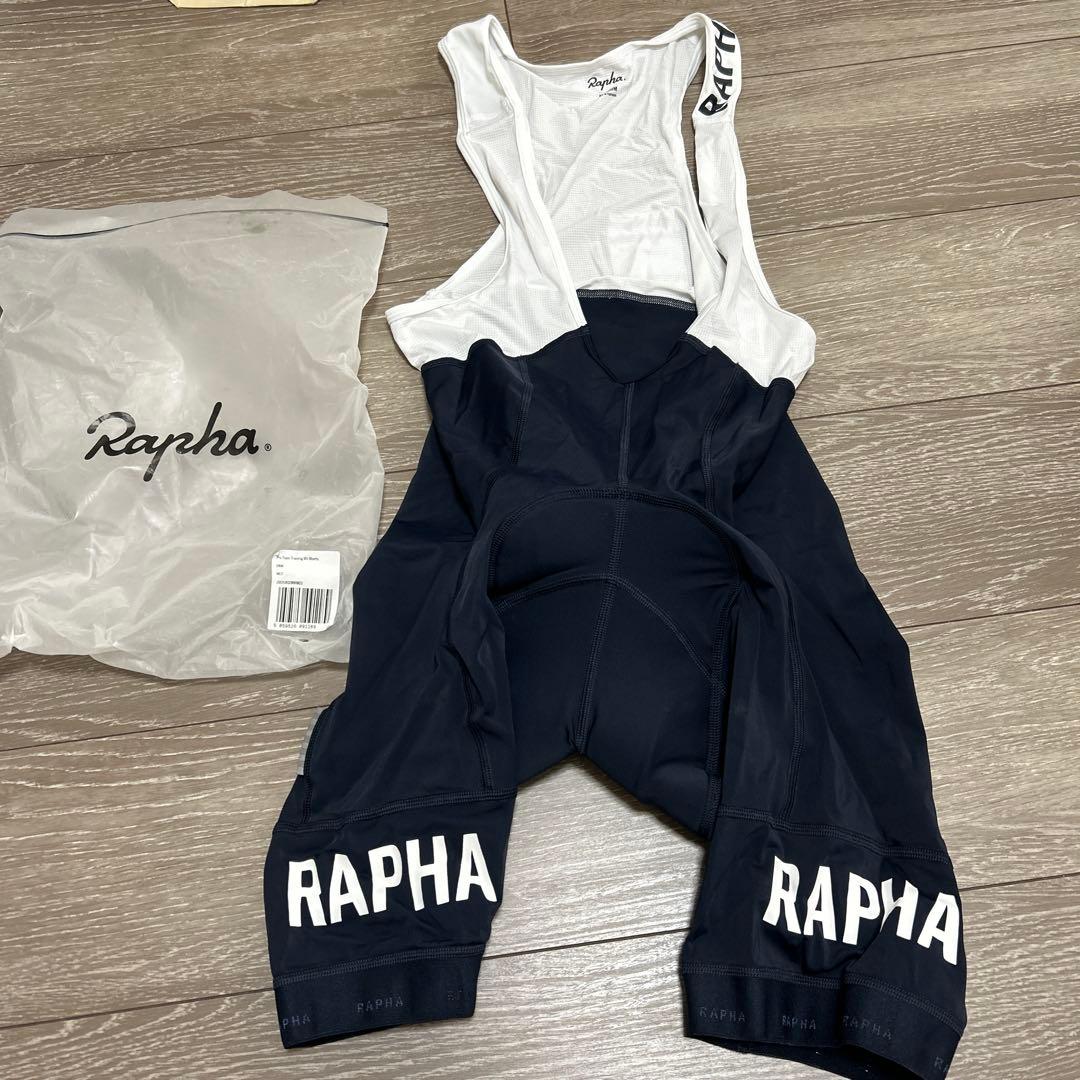 【未使用品に近い中古品】Rapha ビブタイツ M ネイビー