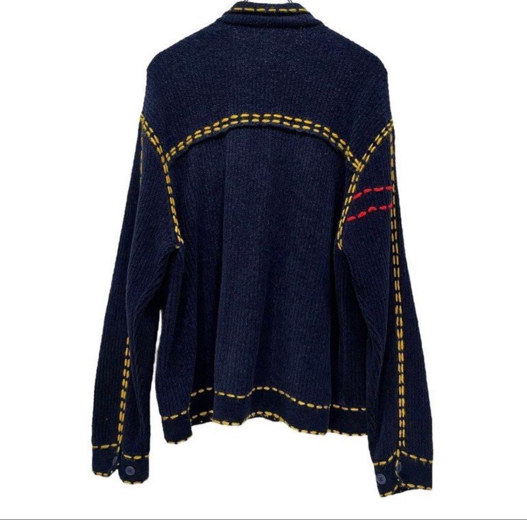 PHINGERIN 23AW ハンドステッチデザインニット＆マフラー