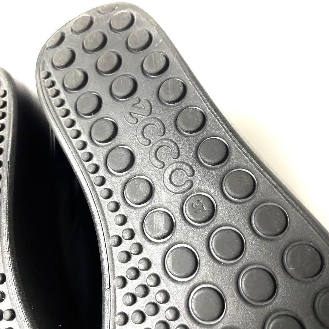 ecco GORE-TEX搭載 23.5cm SOFT7 レザースニーカー 美品