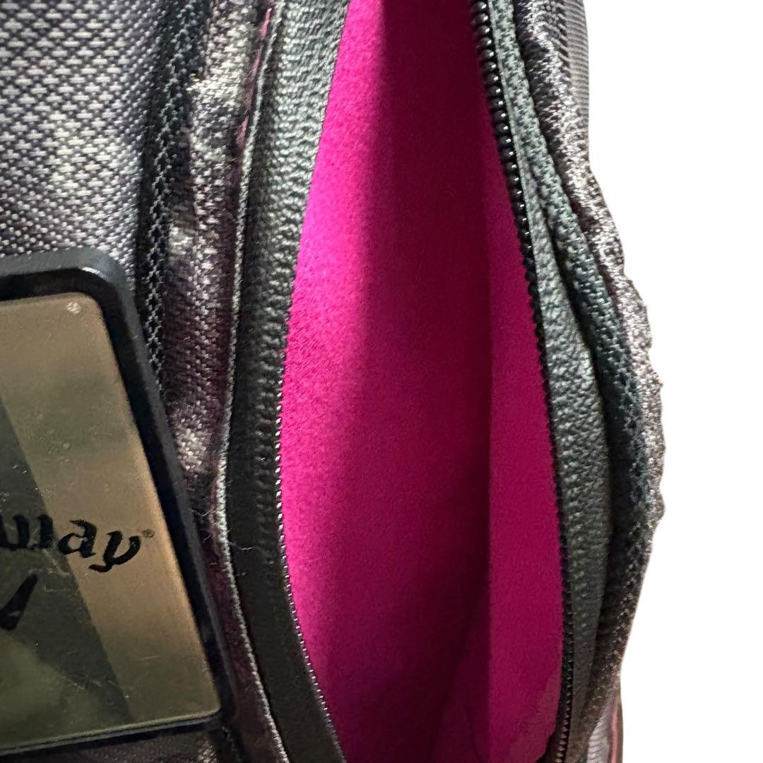 Callaway スタンドキャディバッグ カモフラベアー迷彩柄/ピンク