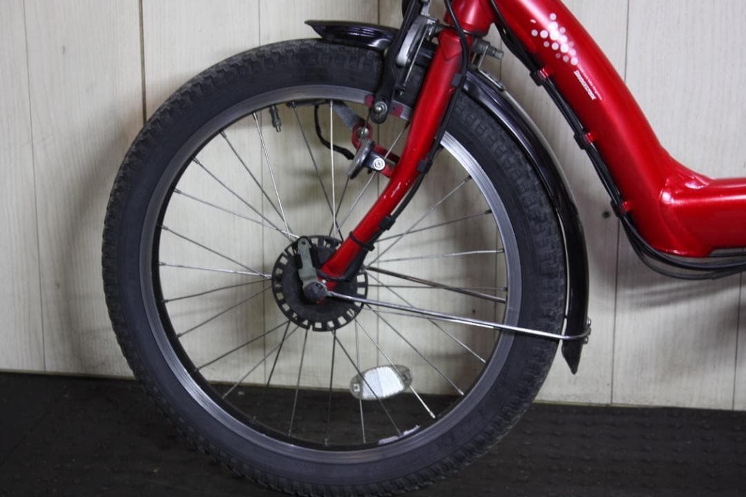 ブリヂストン アンジェリーノプティットe A20L83 20型大容量8.1AH赤