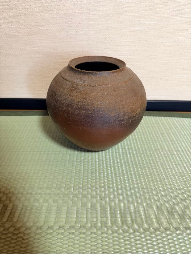 備前焼 井藤甫 花瓶