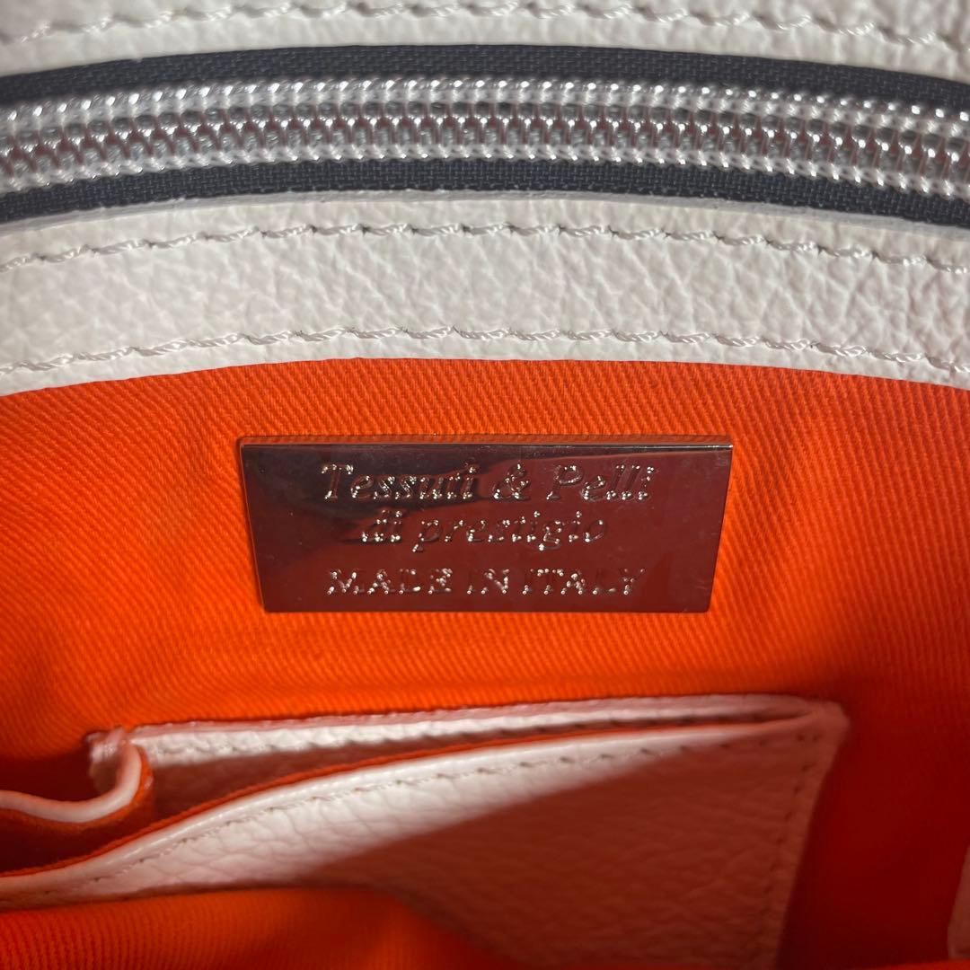 オロビアンコ　トートバッグ　レザー　キャンバス