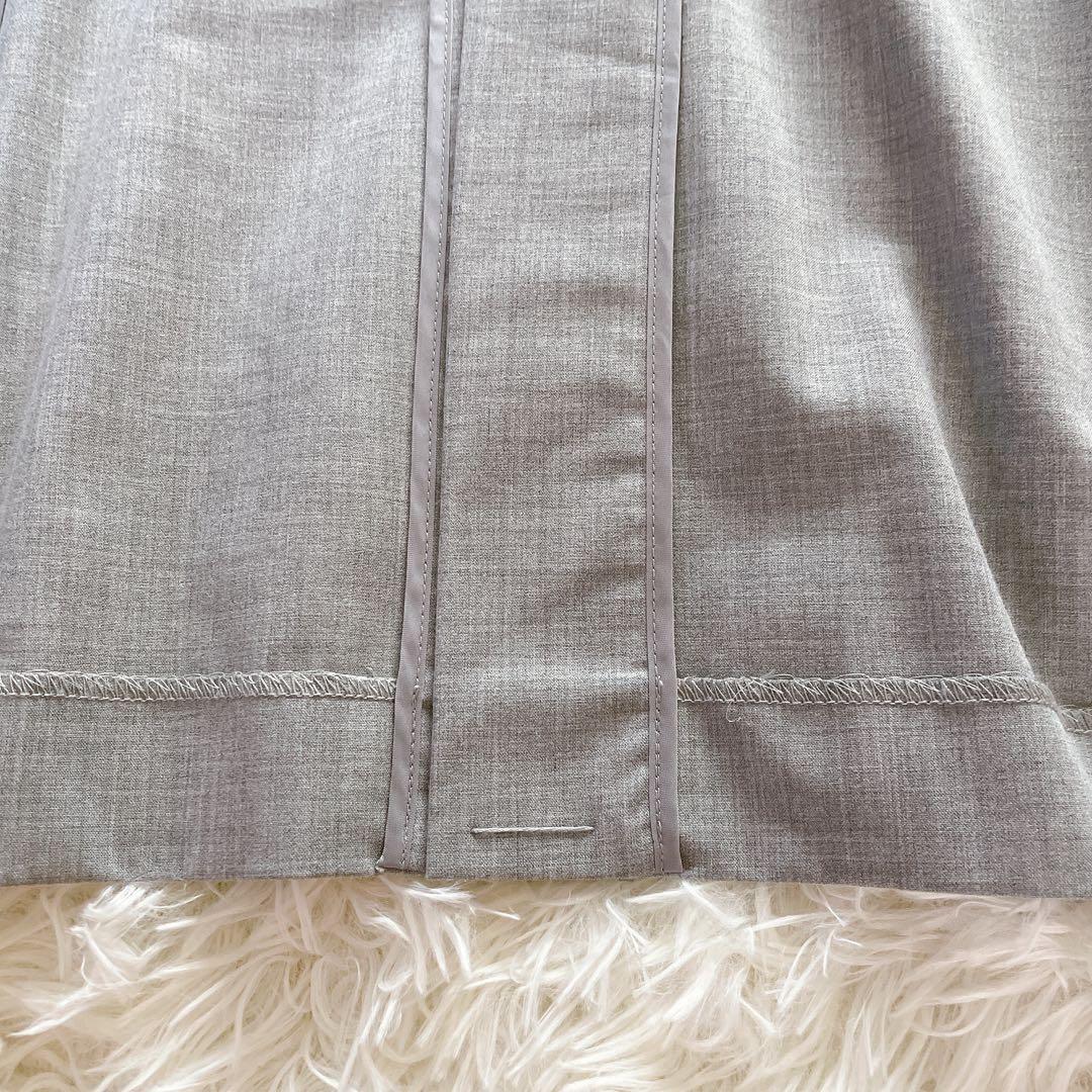 美品✨【ナノユニバース】金ボタンダブルジャケットパンツ セットアップ グレーM