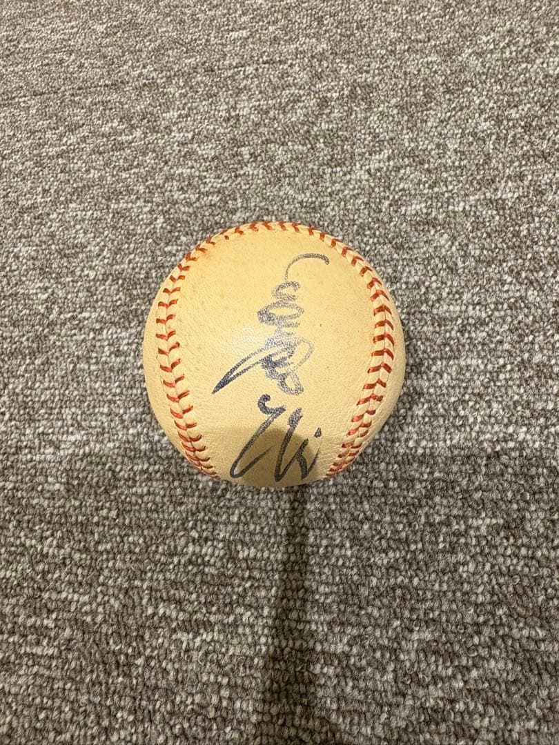 長嶋茂雄さん　直筆サインボール　現役時代