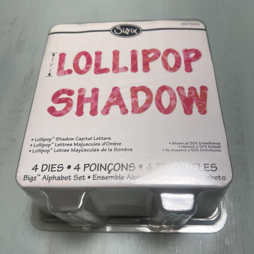 Sizzix アルファベット　ダイ