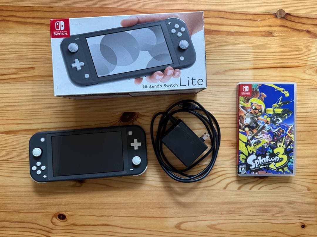 Nintendo Switch Lite グレー 本体 + Splatoon 3