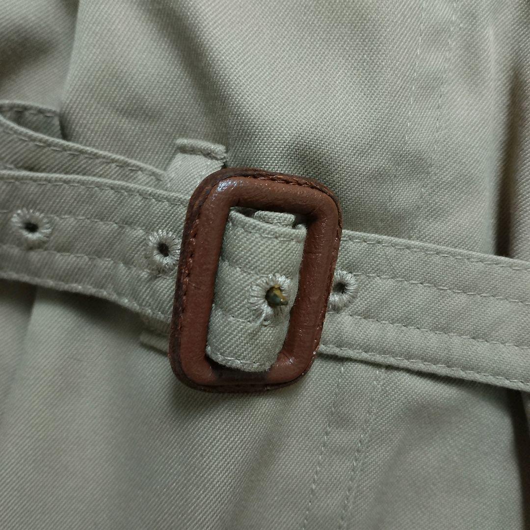 【美品】【着脱可能ライナー】アクアスキュータム ロングトレンチコート　ベルト付き