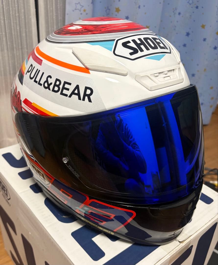 SHOEI フルフェイスヘルメットPULL&BEAR Z7 マルケスモデLサイズ