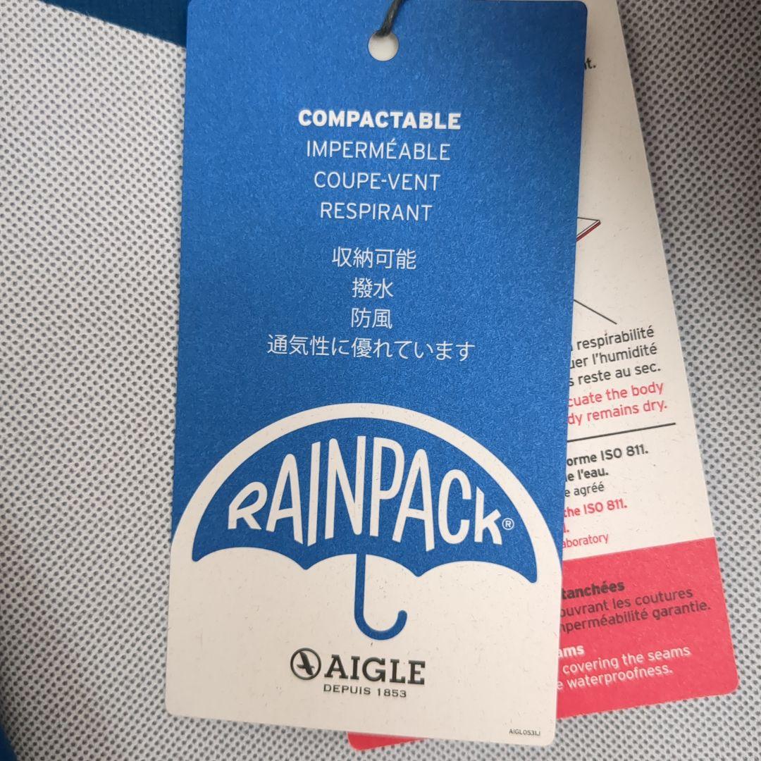 新品　AIGLE　レインコート　Mサイズ