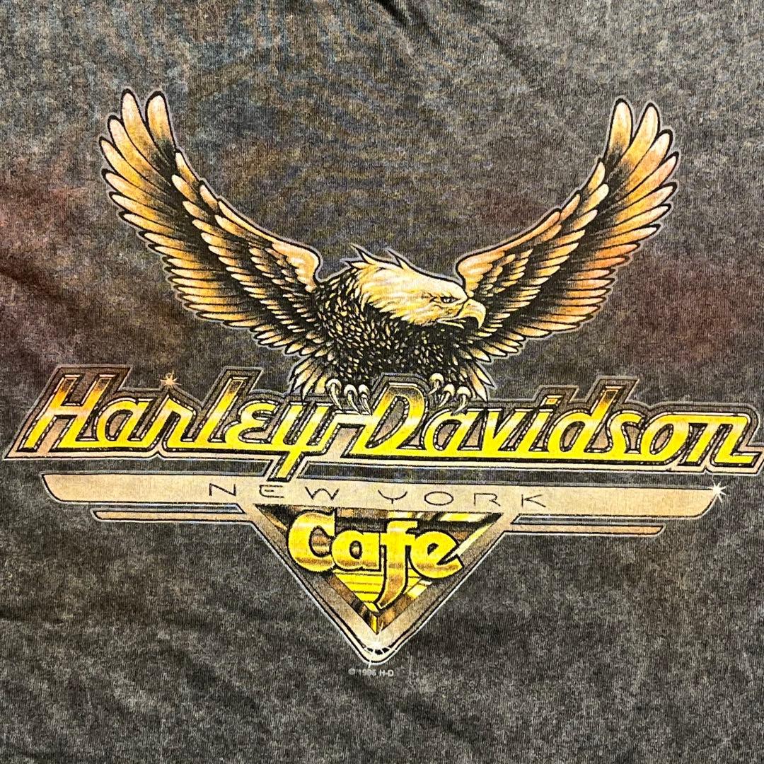 Harley-Davidson タンクトップ　ノースリーブ　フェード　襤褸　ボロ