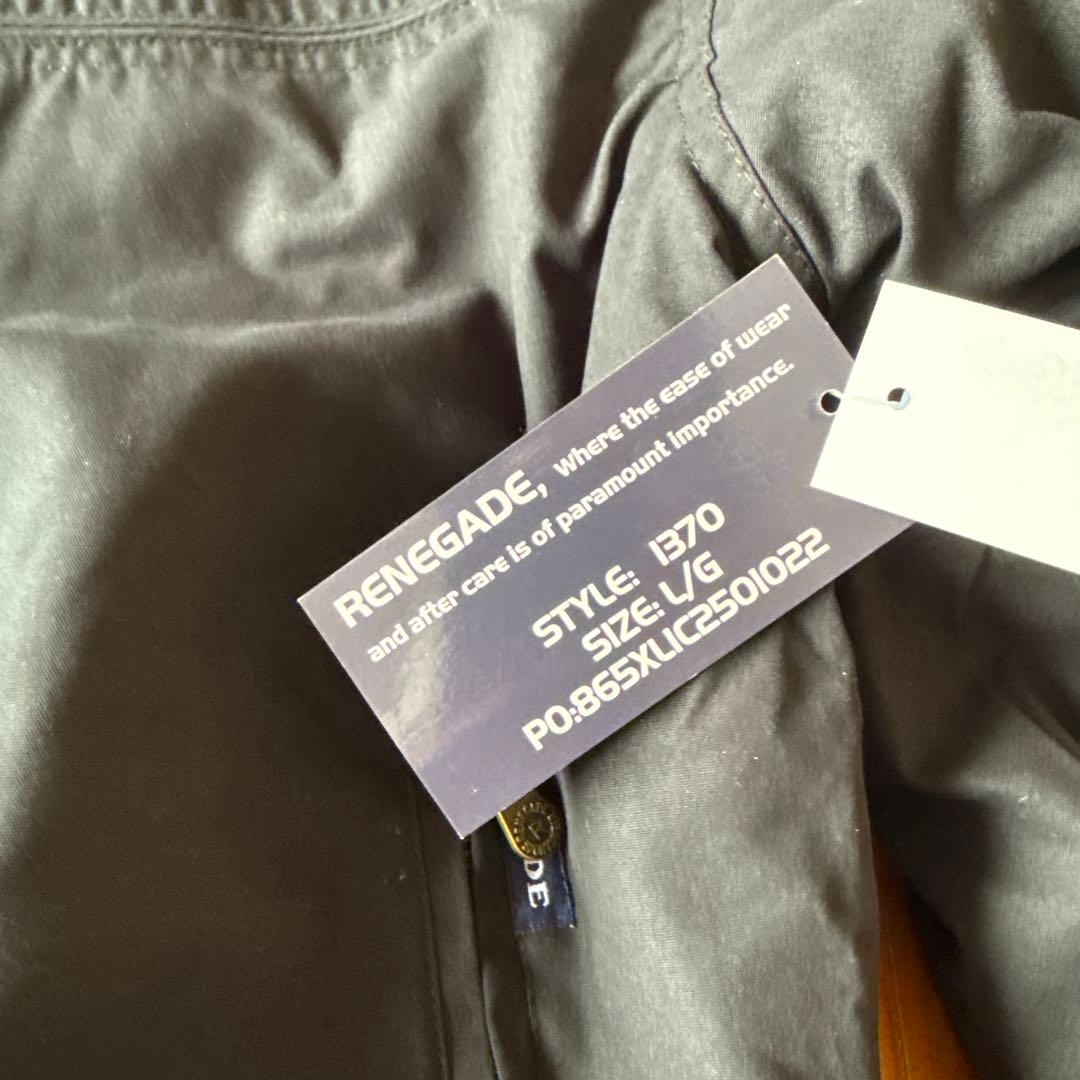 レネゲードスポーツ ウォーターレジスタント ダービースタイル ジャケット 新品