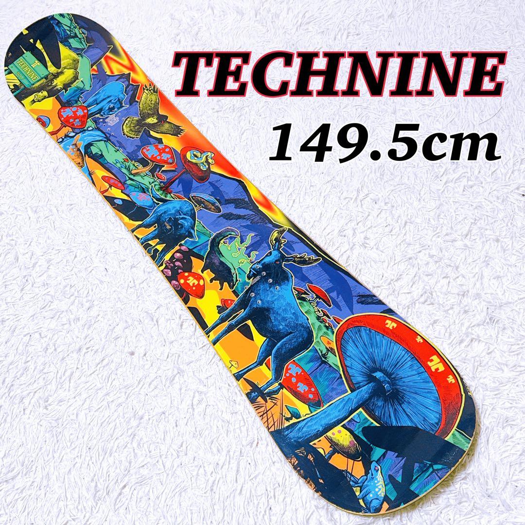 TECHNINE テックナイン スノーボード 149.5cm 総柄 アニマル