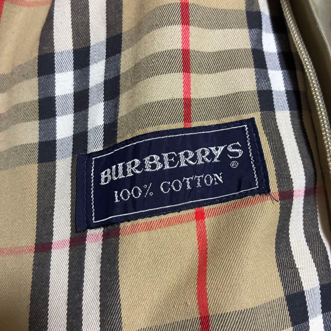 着丈114cm 英国製　玉虫色　バーバリー　トレンチコート　ライナー　ベルト