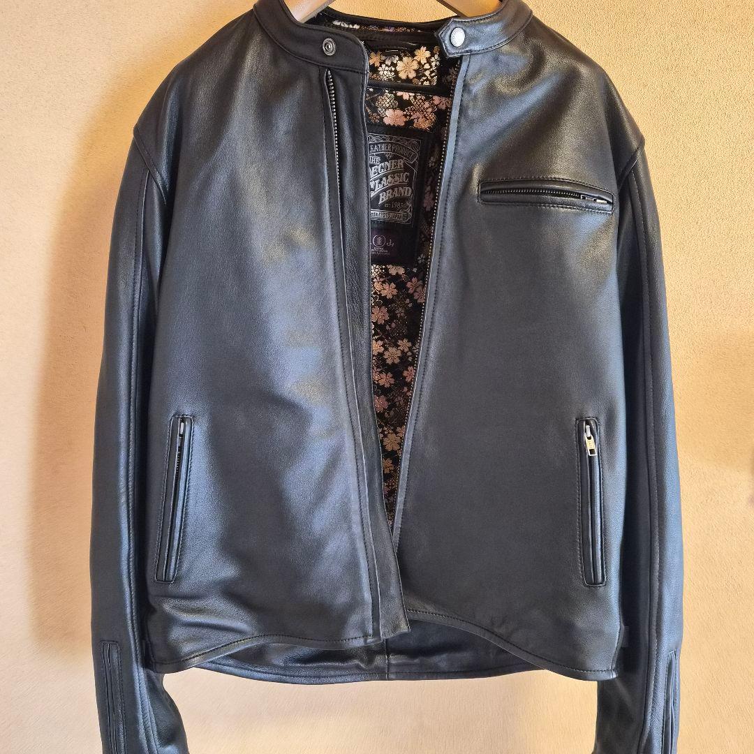 DEGNER金襴レザージャケット(桧垣桜)