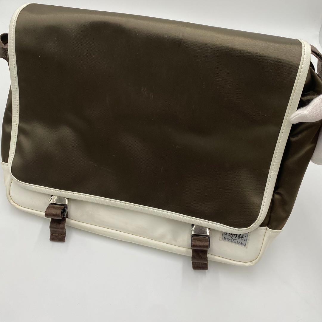 【限定品】PORTER サックスバー ストーム ショルダーバッグ
