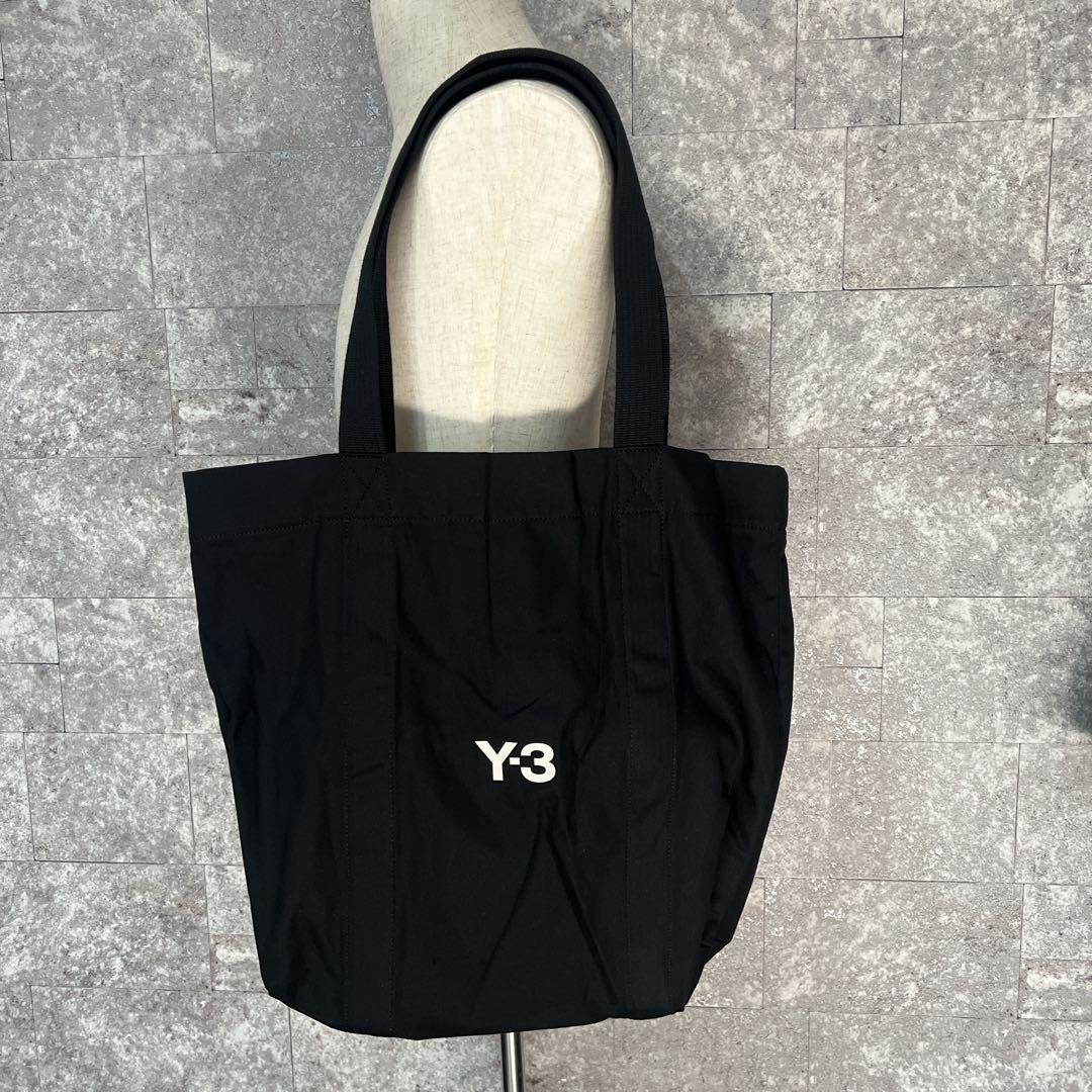 まめ　Y-3 ワイスリー　C TOTE 未使用　黒トート　大きめトート
