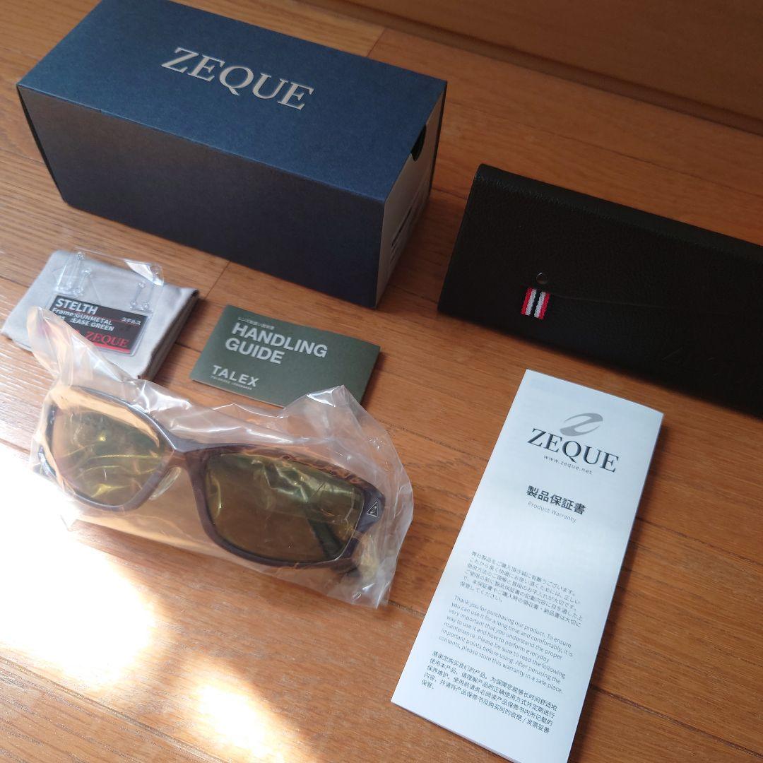 ZEQUE TALEX 偏光サングラス 【新品未使用】F−1932