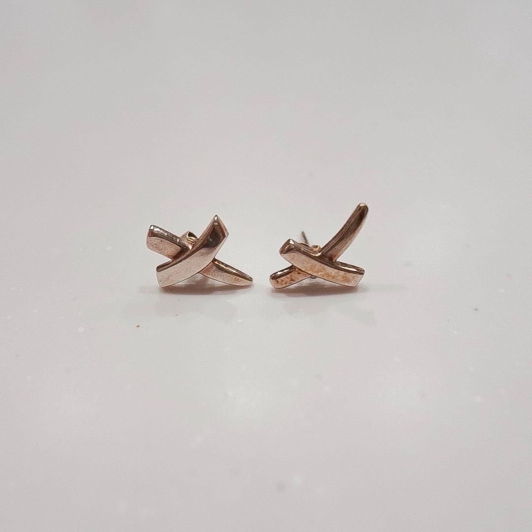 TIFFANY&Co. ティファニー　ピアス　キス　オールド