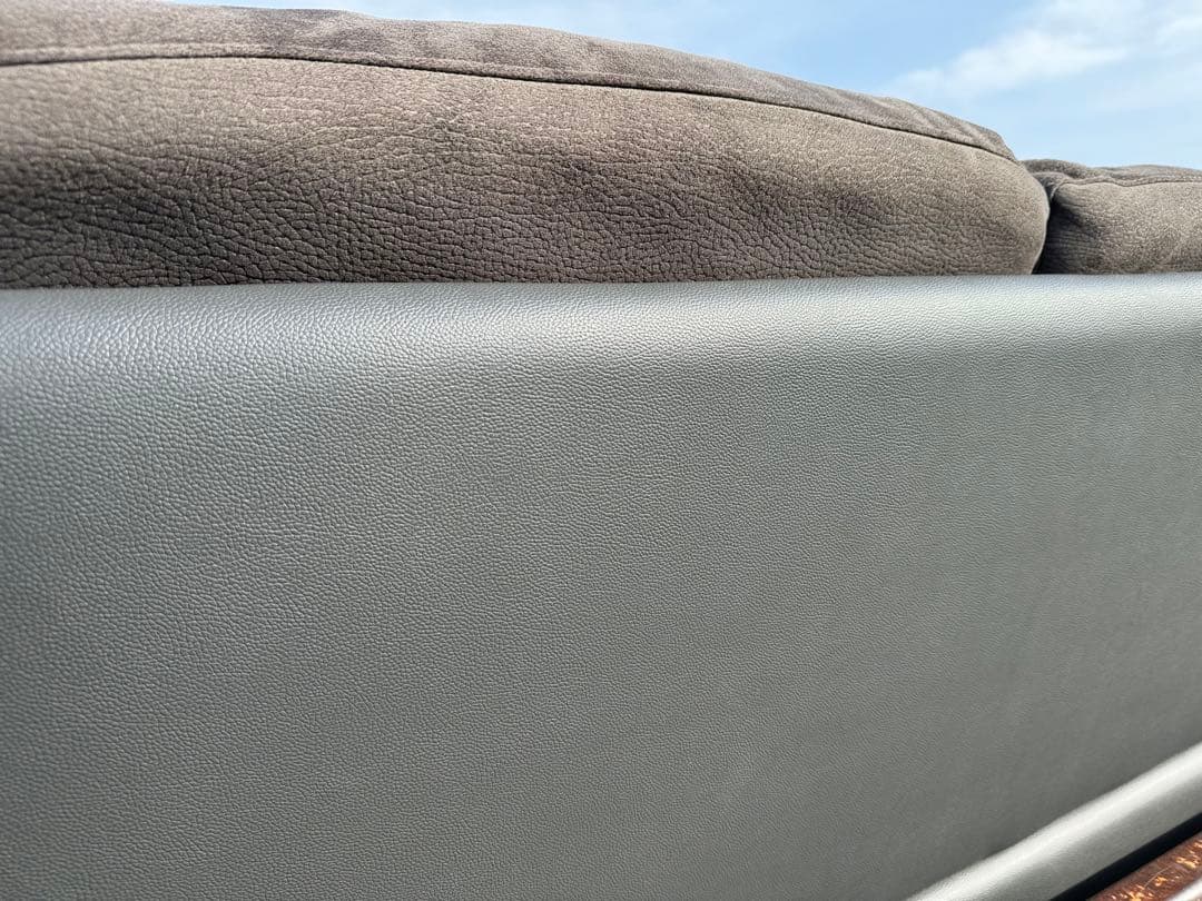 ニトリ L字ソファー カウチソファ ダークグレー