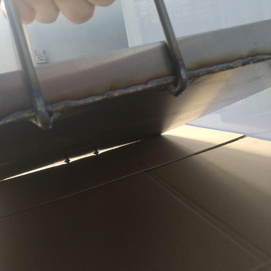 極厚 ６ミリ 鉄板 ７５０✕５５０ バーベキュー イベントに最適 持ち手付き