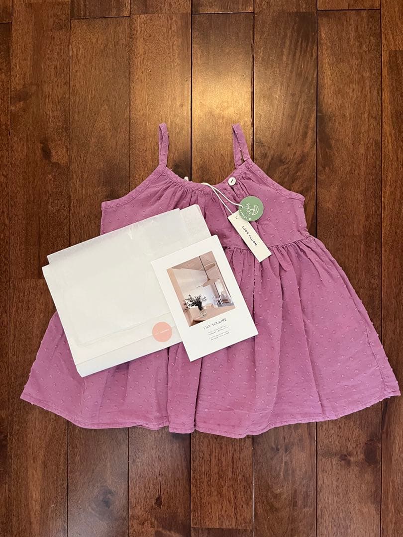 ワンピース soor ploom Birdie Tunic Zinnia 3Y