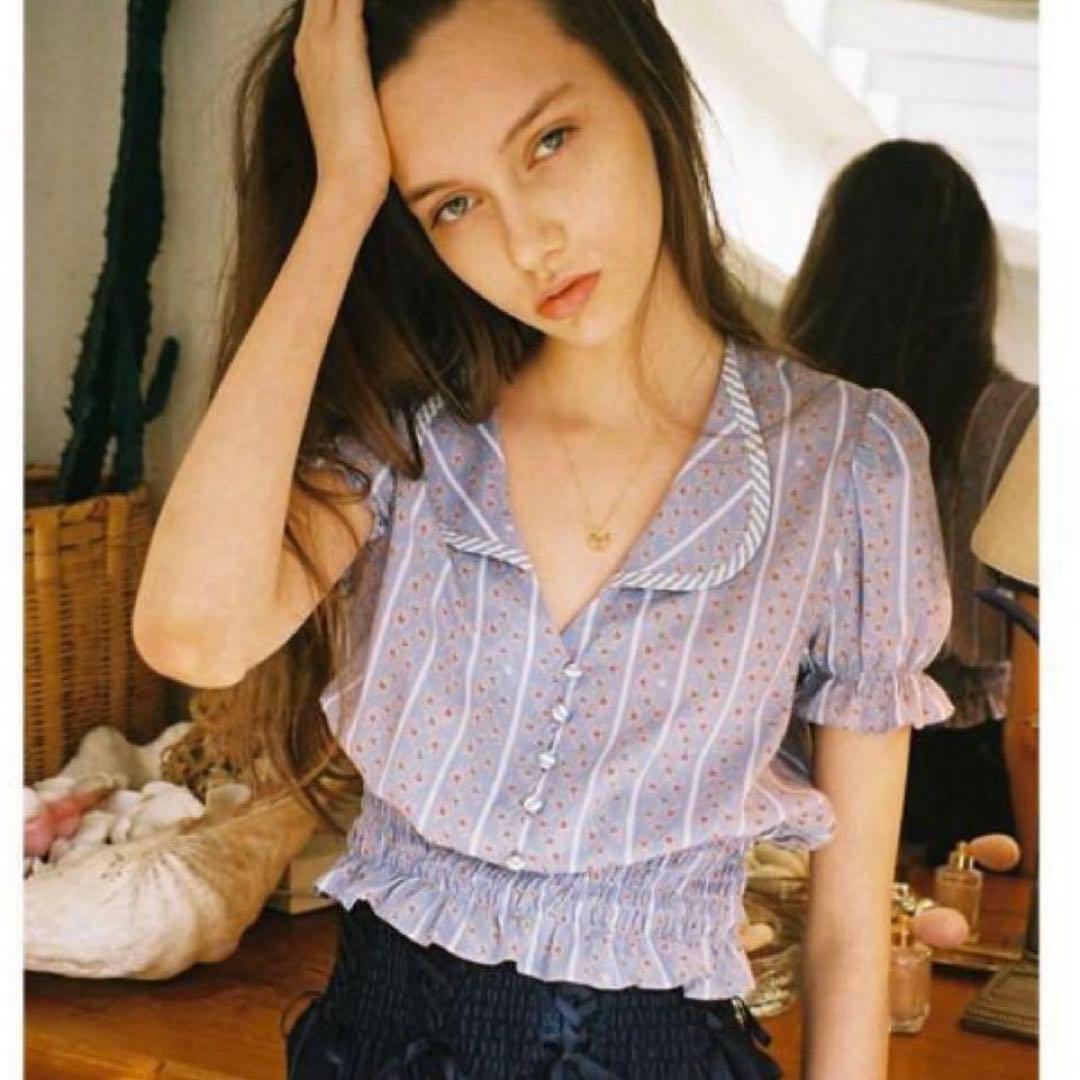 Verybrain フラワーシャツ 半袖