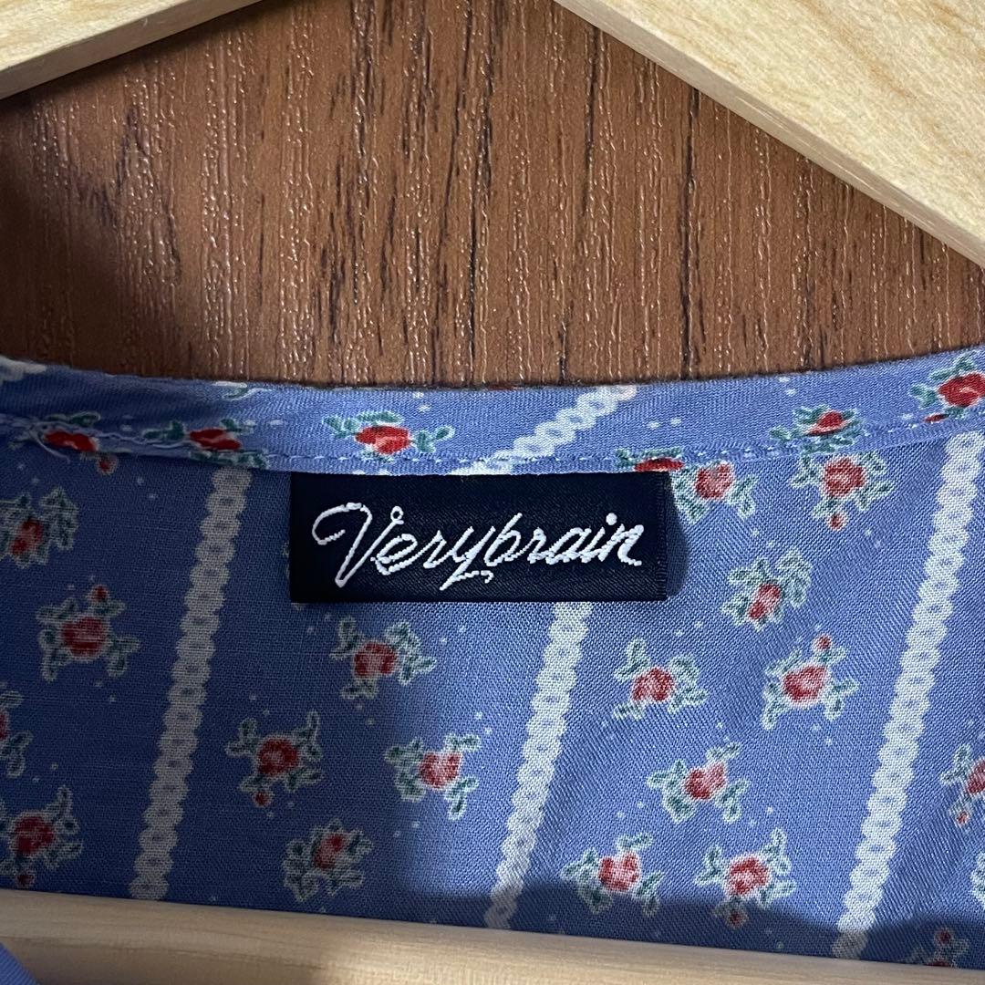 Verybrain フラワーシャツ 半袖