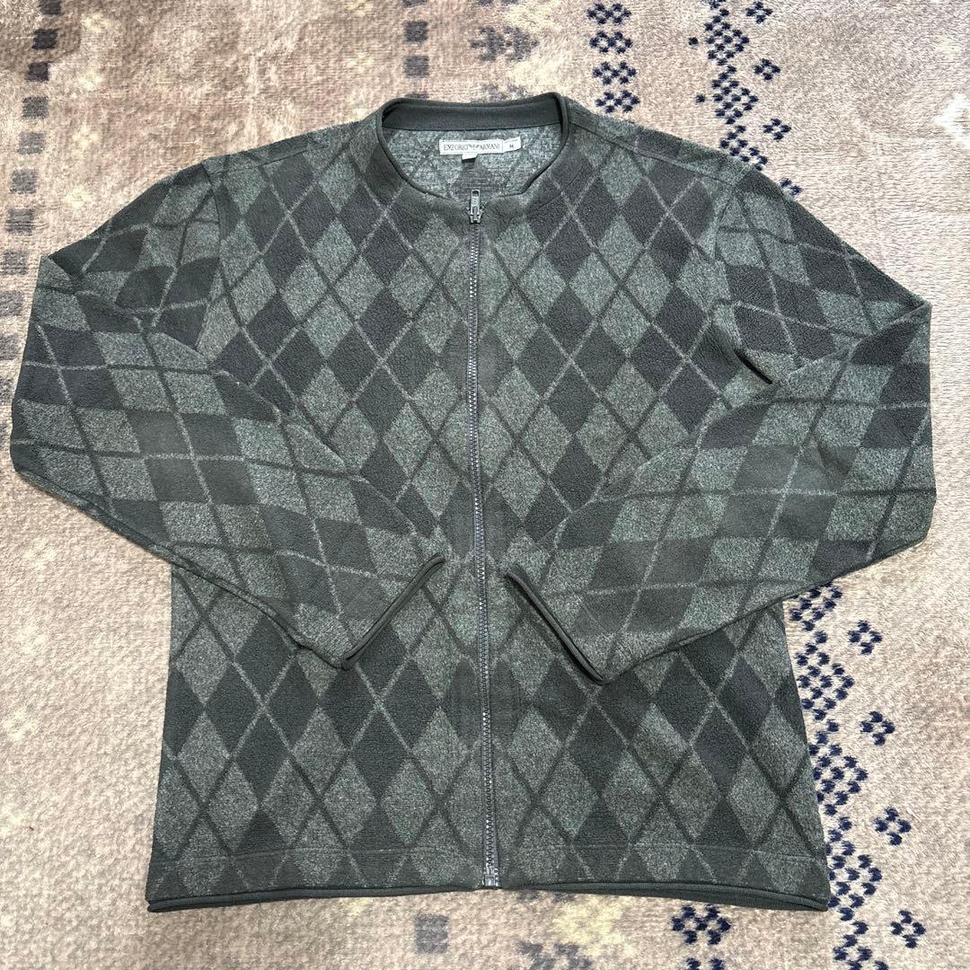 エンポリオ・アルマーニ　ジップガーディガン