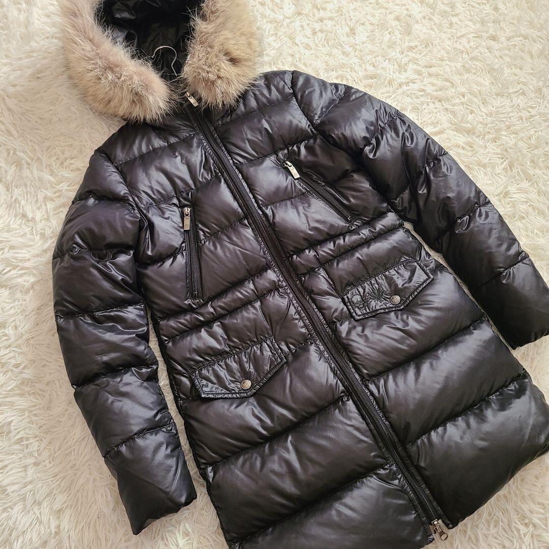 Lucien Pellat-Finet ダウン ロング ファー スカル Y2K