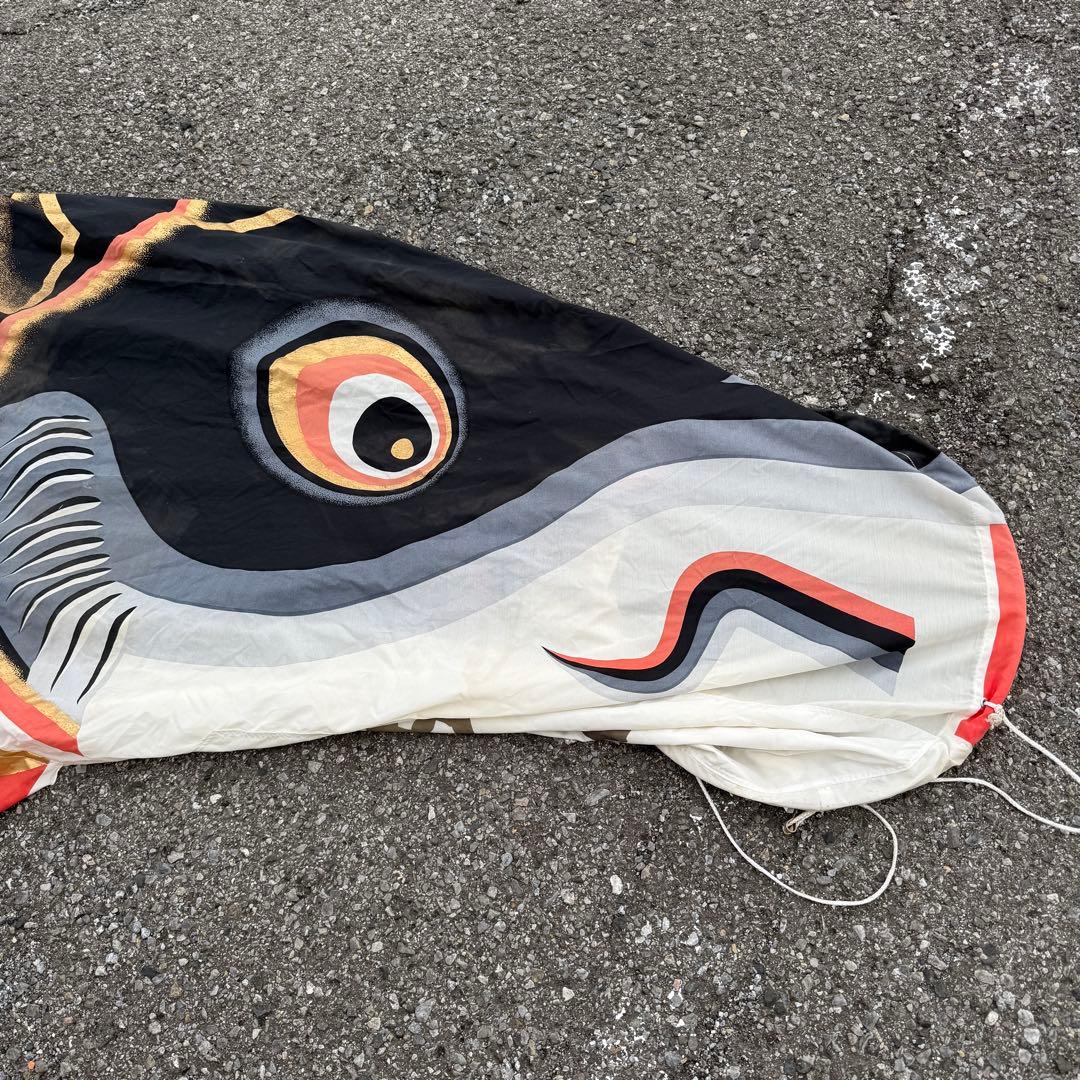 ‪☆鯉のぼり 黒‪☆約7m 金色