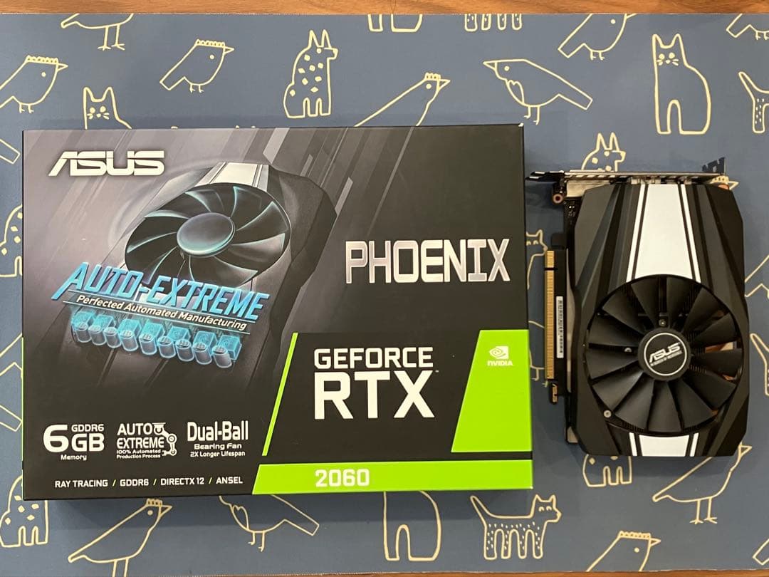ASUS 6G GeForce RTX 2060 6GB グラフィックボード