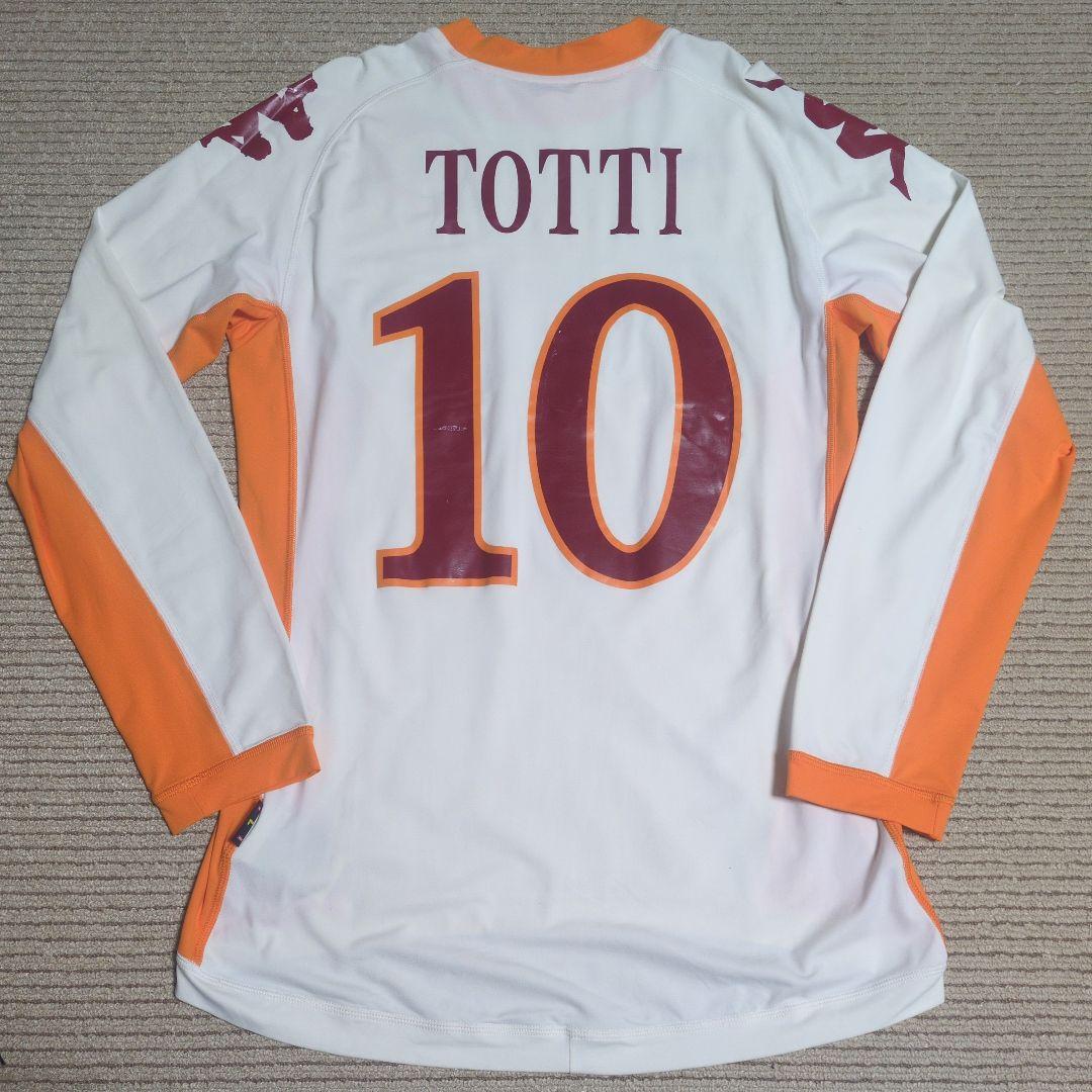 ASローマ フランチェスコトッティ ユニフォーム 長袖 正規品L