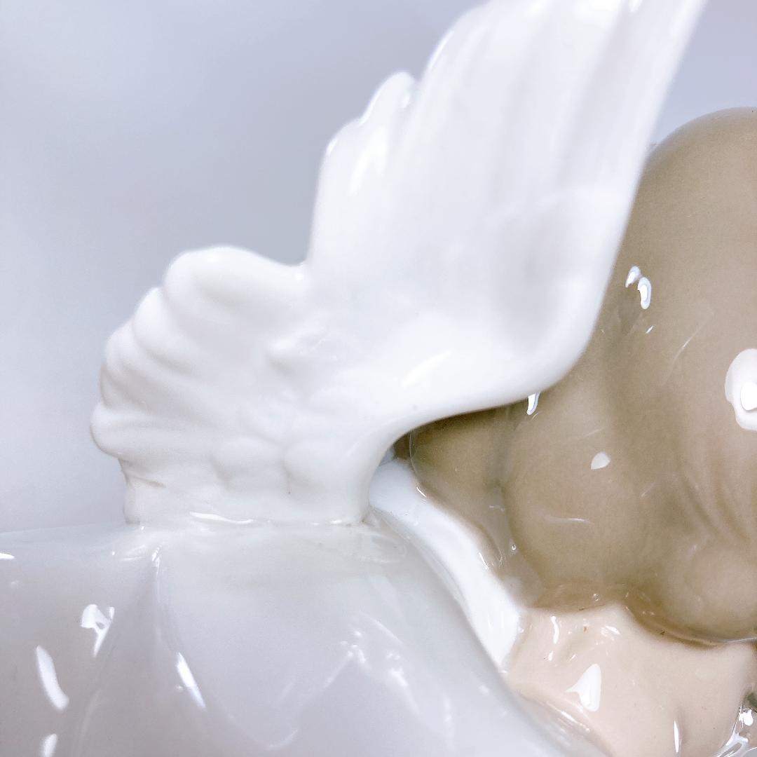 リヤドロ 天使の考えごと・天使の考えごと（なんとかなるよ）2点