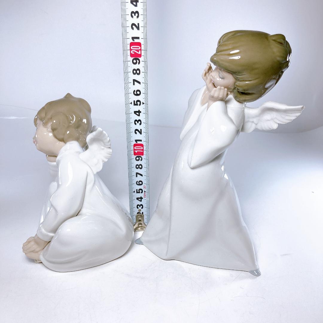 リヤドロ 天使の考えごと・天使の考えごと（なんとかなるよ）2点