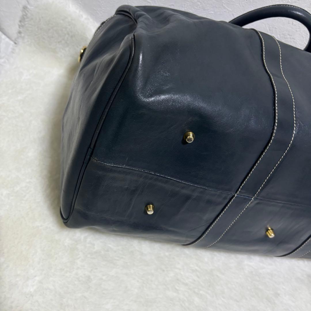 yuka様 HIROFU ヒロフ　ボストンバッグ　Hロゴ型押し　オールレザー