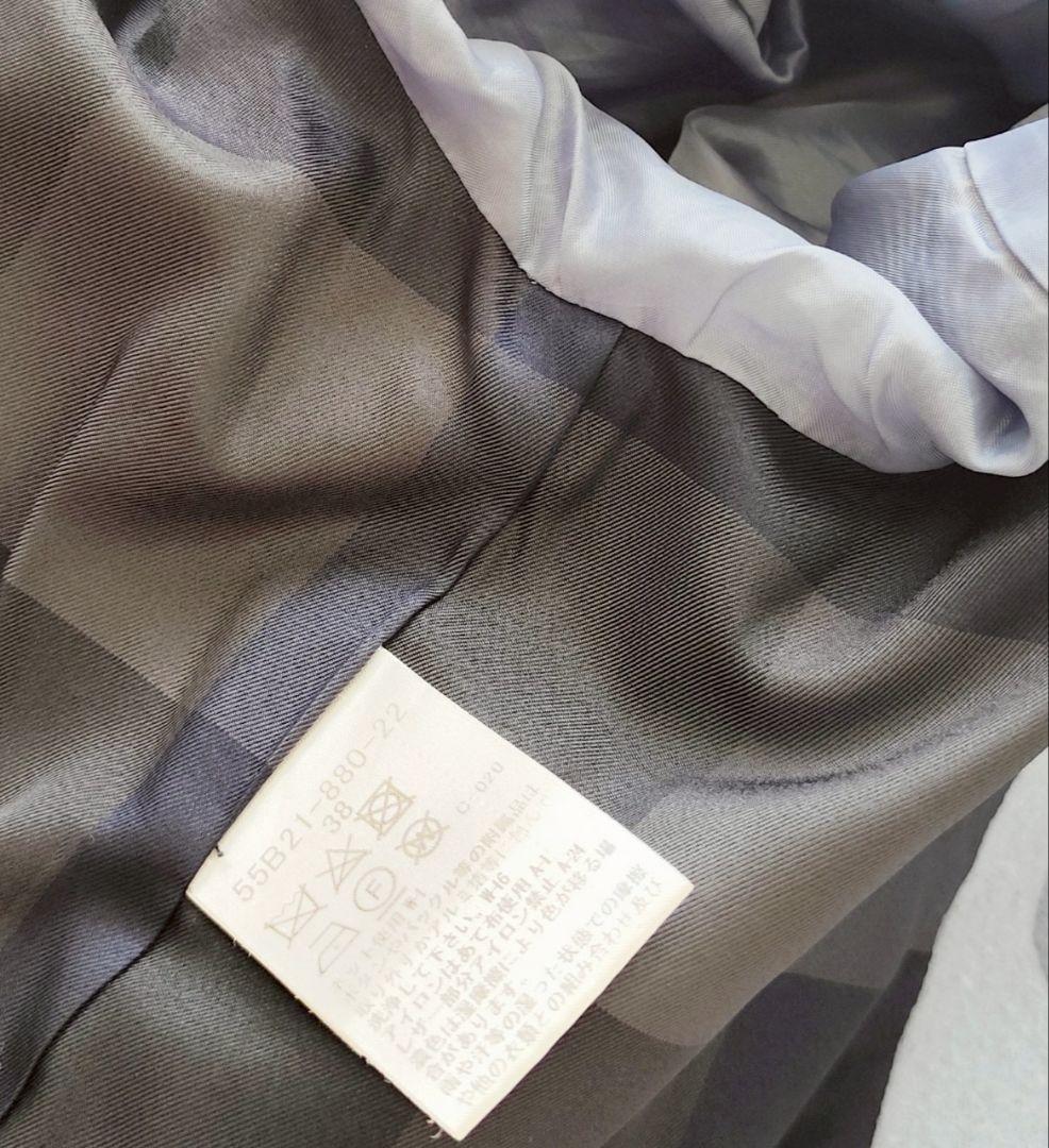 BLUE LABEL CRESTBRIDGE チェック ダッフル コート