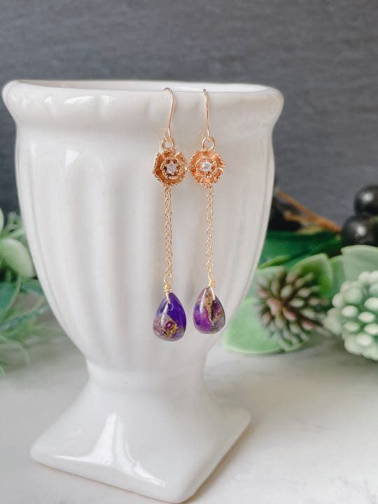 一粒ピアス　イヤリング