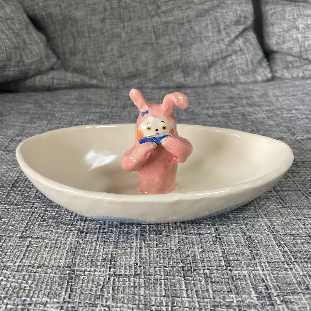 増田光 フランシュリッペ コラボ 陶器 うさぎ