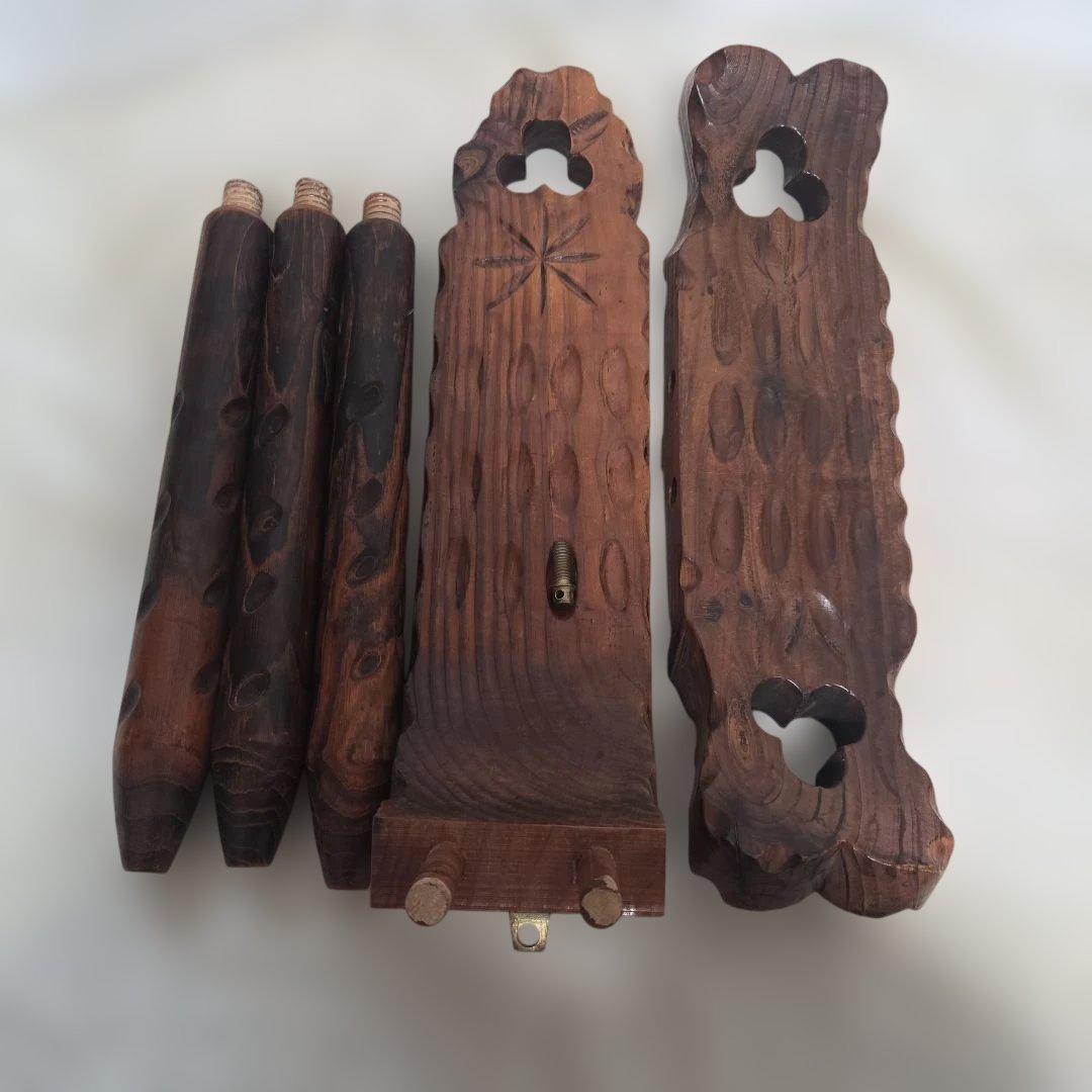 ☆スペイン製 シェファードチェア スツール2脚セット