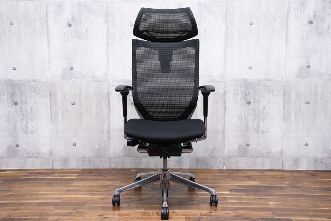 EFK40 オカムラ バロンチェア CP82BR ブラック デスクチェア