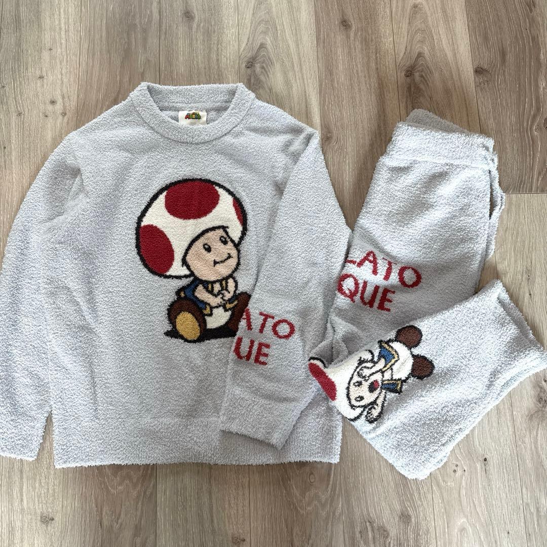 ジェラートピケ　キノピオ　セットアップ