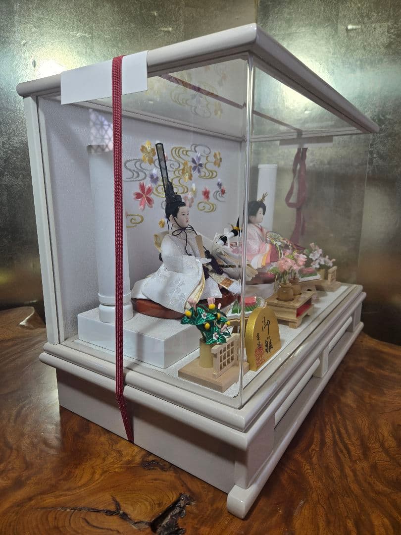 【一点限り】雛人形 ケース飾り　K50