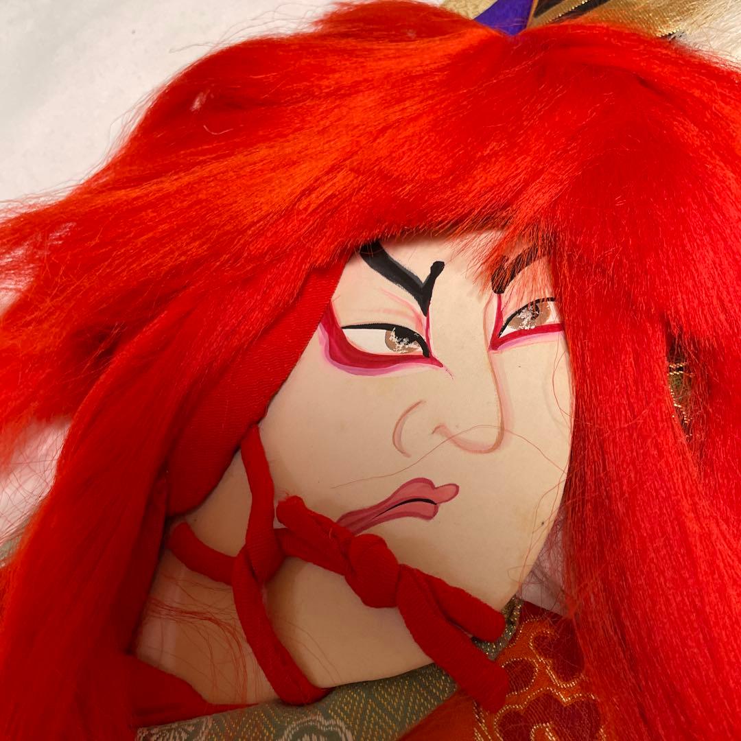 昭和　レトロ　ヴィンテージ　歌舞伎　役者　特大　羽子板