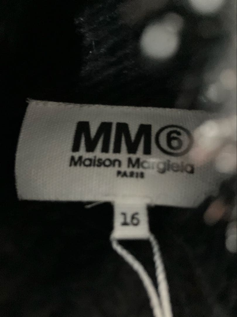 未使用　MM6 メゾンマルジェラ ニット タートルネック シルバーゴールド