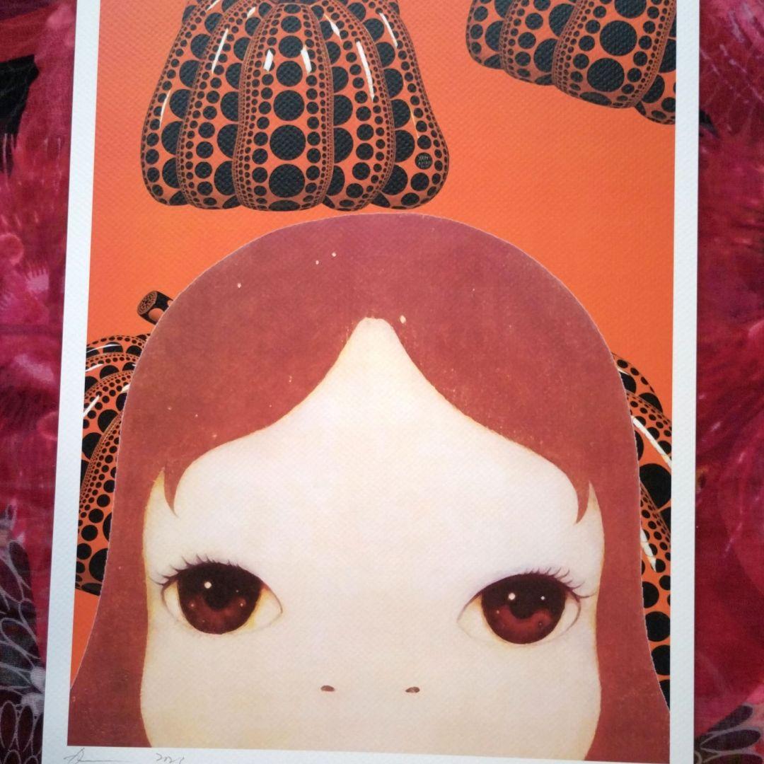 作華　フレーム付　death nyc 世界限定100枚　奈良美智　草間彌生