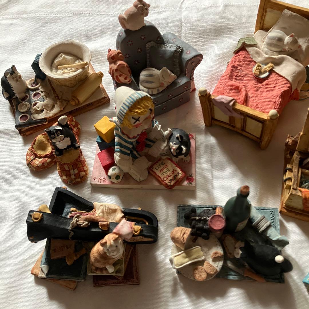 猫　置物　フィギュア　オブジェ