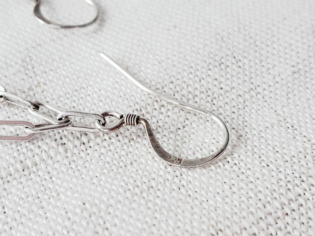 1980年代　インディアンジュエリー　ズニ族　ターコイズ　シルバー925 ピアス