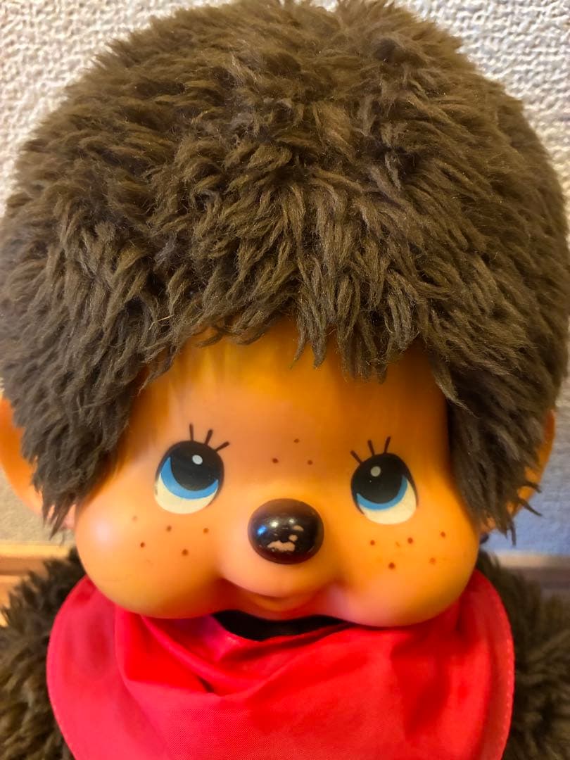 【最終】モンチッチ　大きいサイズ　青い目 昭和レトロ　1974 セキグチ　希少品